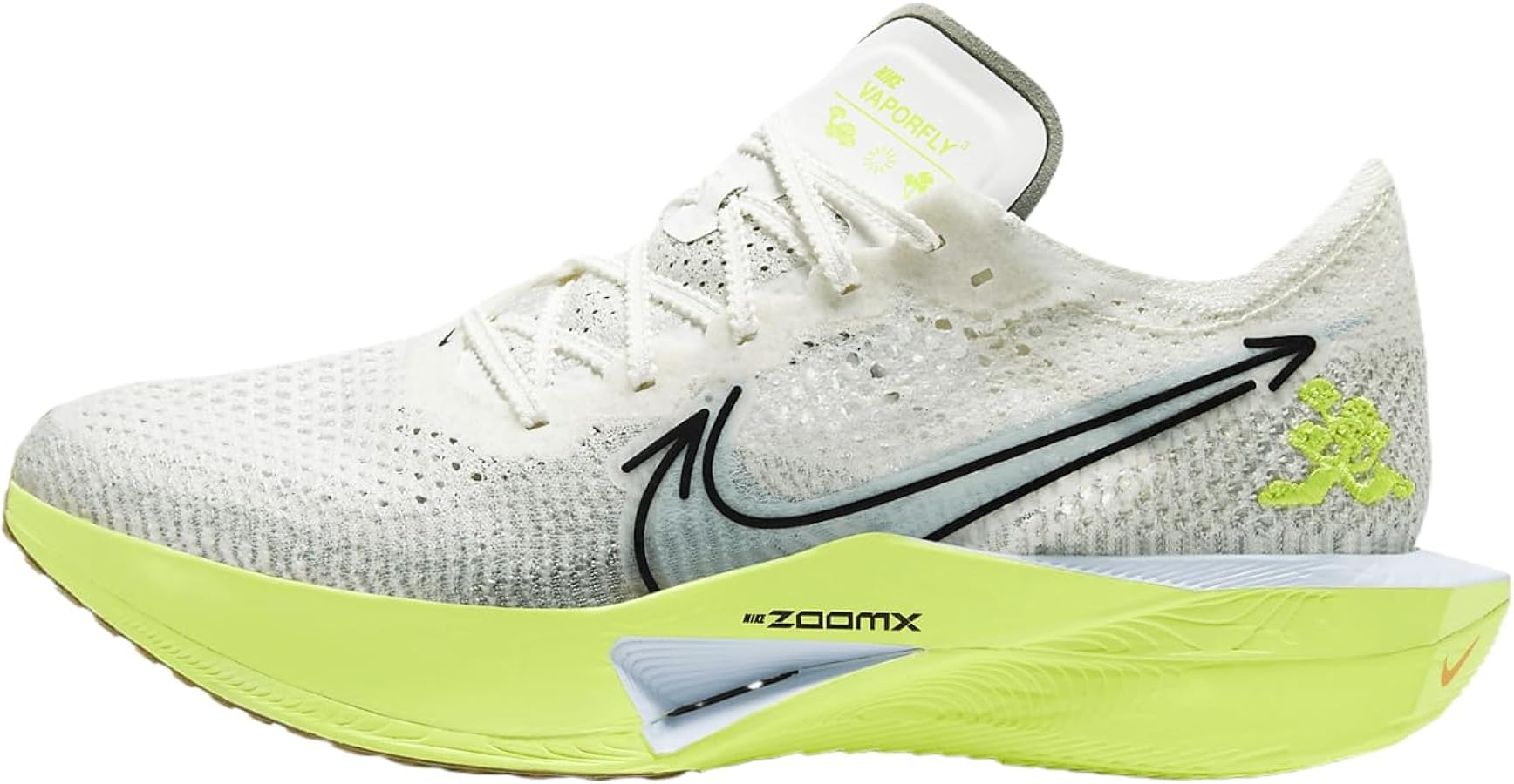 Nike Zoomx Vaporfly Next% 3 Men's Running Shoe, Sail/Glacier